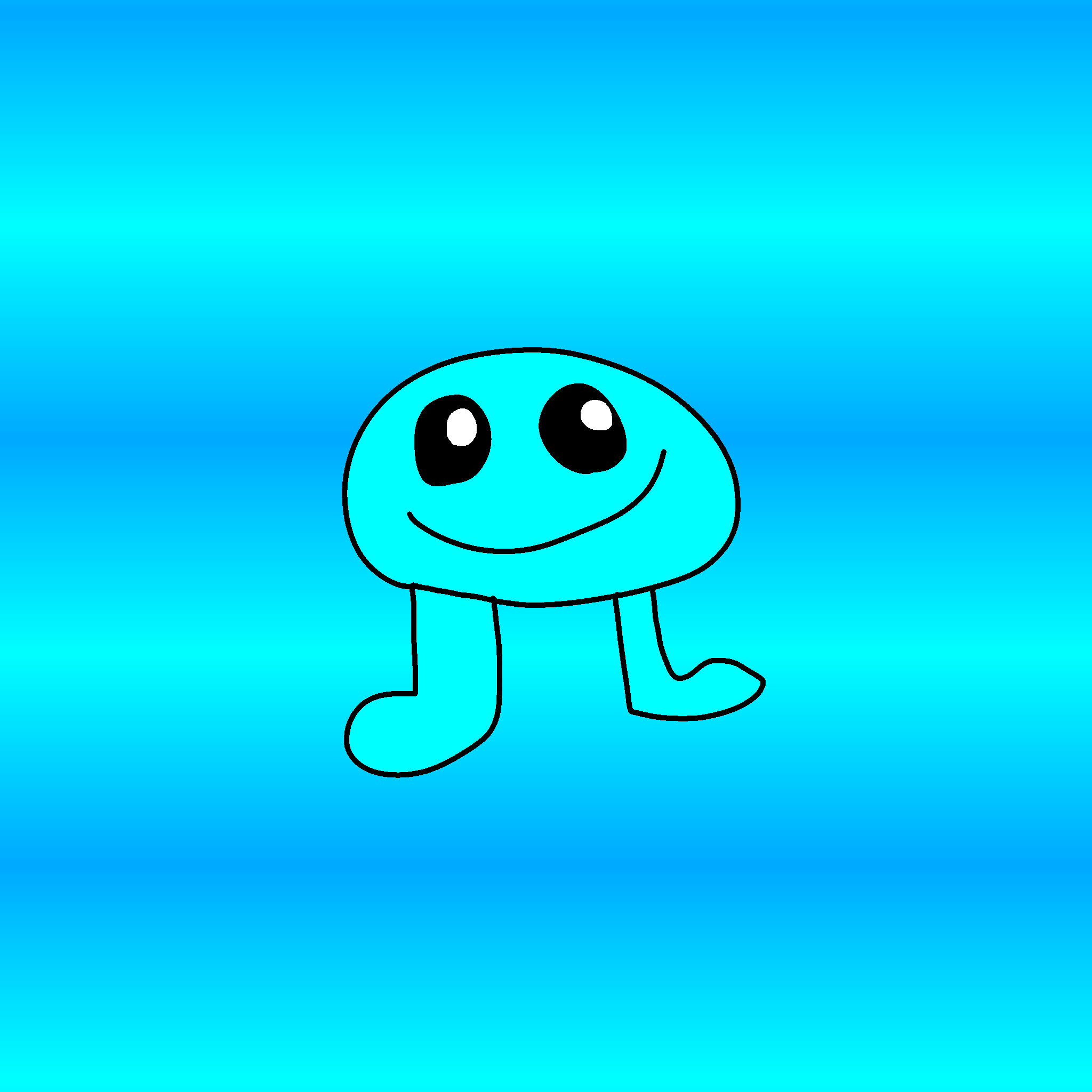 Blobby the slime friend